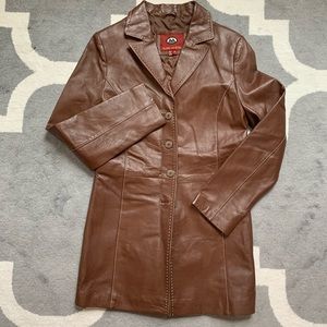 Marc Mattis Leather Coat